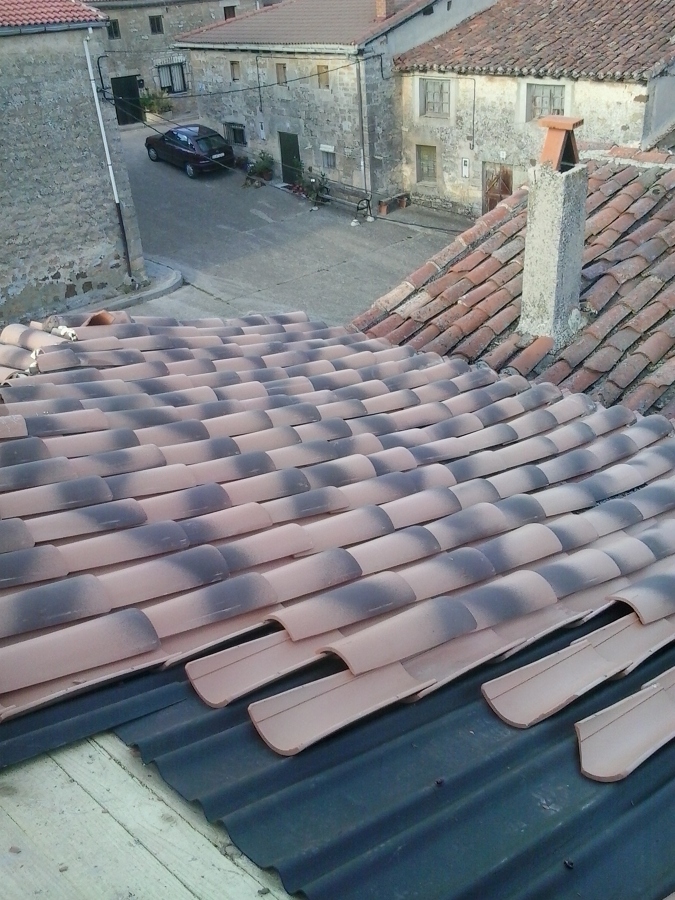 colocacion de onduline bajo teja