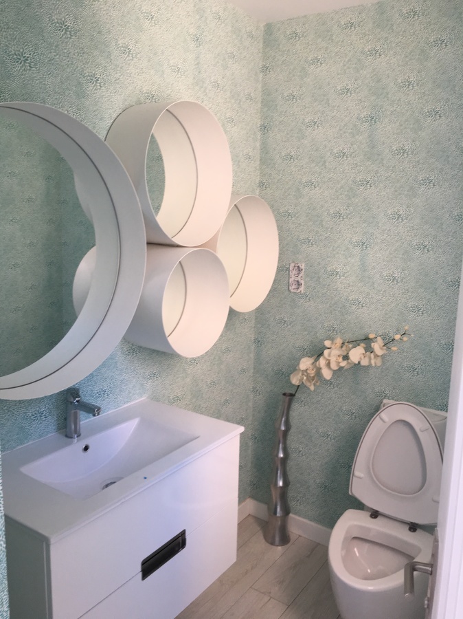 colocacion de papel de pared