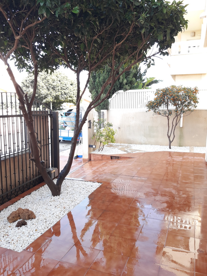 Colocacion de piedra decorativa