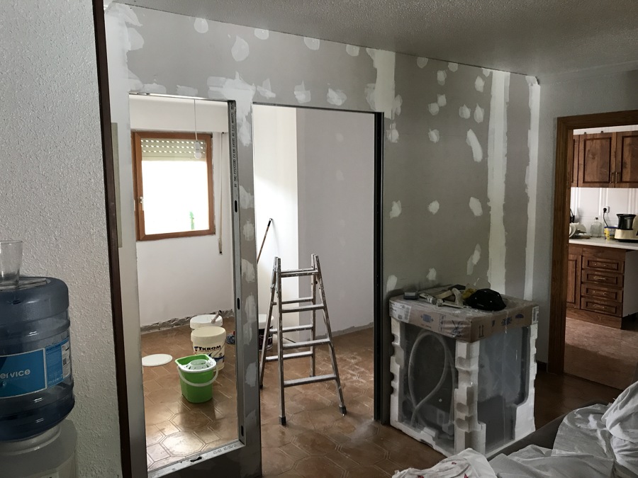 Colocación de placas de pladur