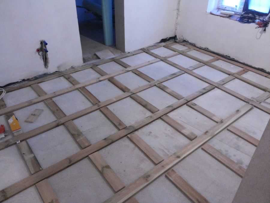 Colocación de Raastreles a suelo