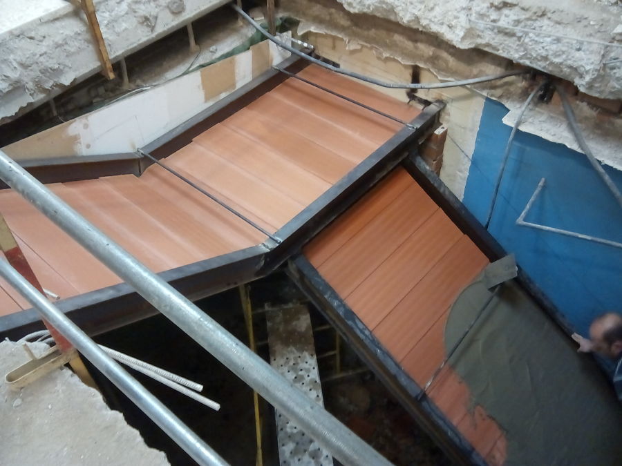 Colocacion de rasillones ceramicos