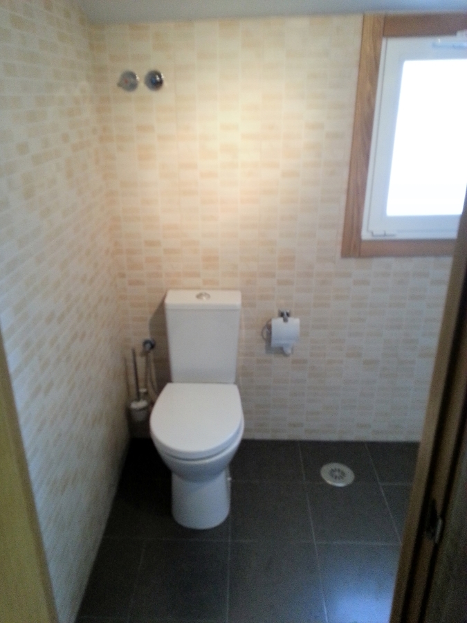 Colocación de sanitarios