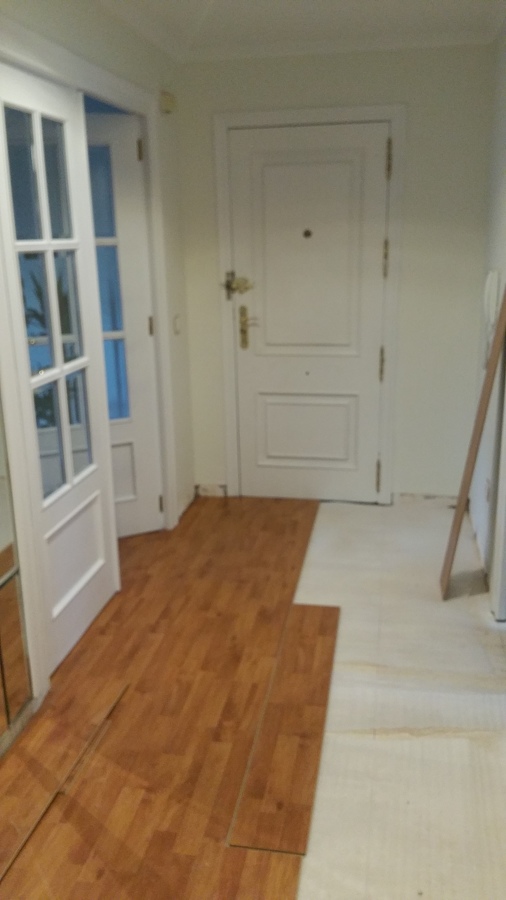 Colocación de tarima