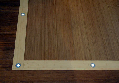 Colocación de TukaBamboo en stand Construmat