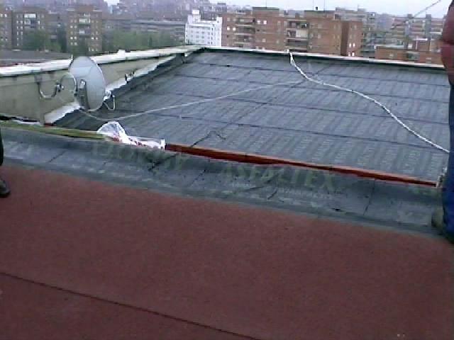 Colocacion de una segunda lamina autoprotegida