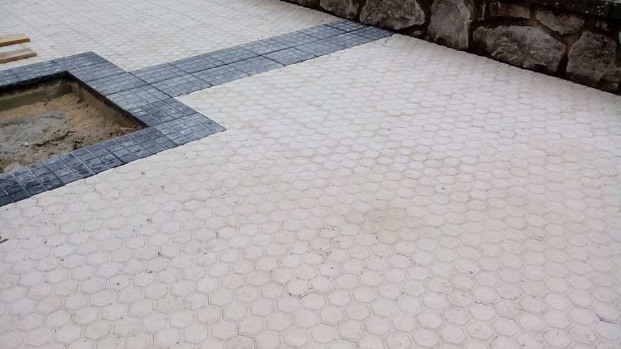 Colocación del terrazo