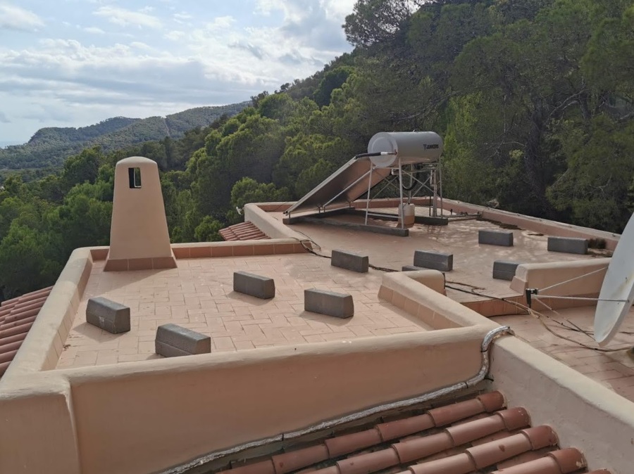 Colocación losas de hormigón