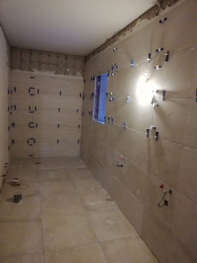 Colocación losetas porcelanico