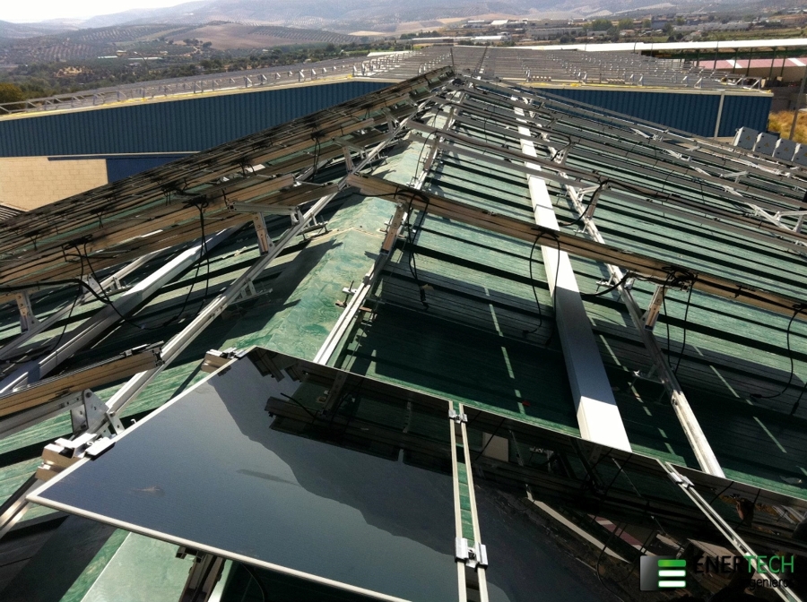 Colocación módulos