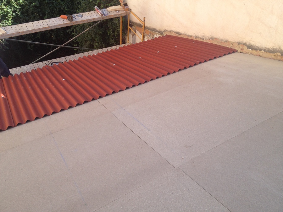 Colocacion onduline bajo teja