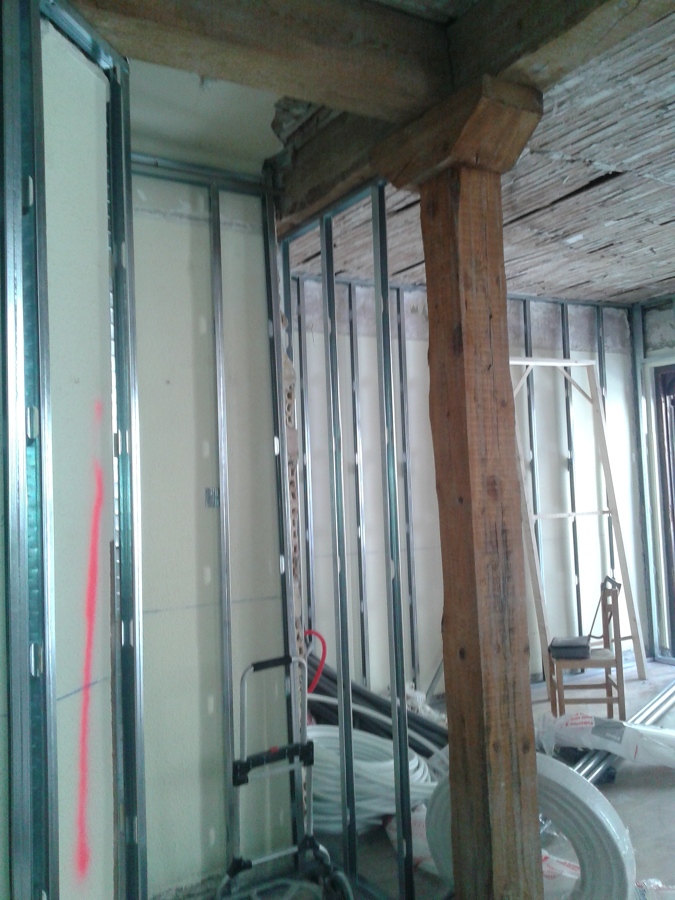 Colocación perfilería pladur