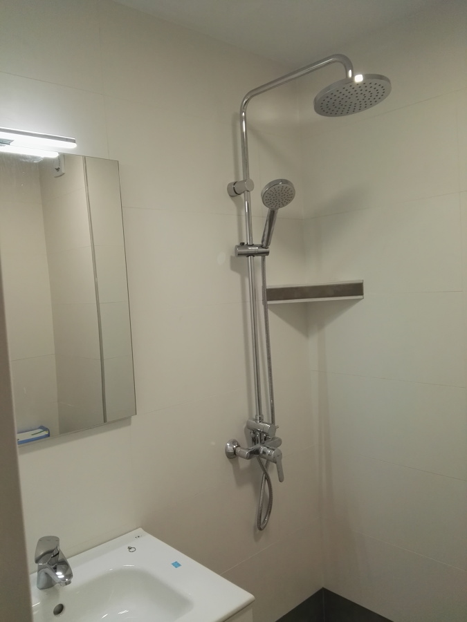 Colocación sanitarios y ducha