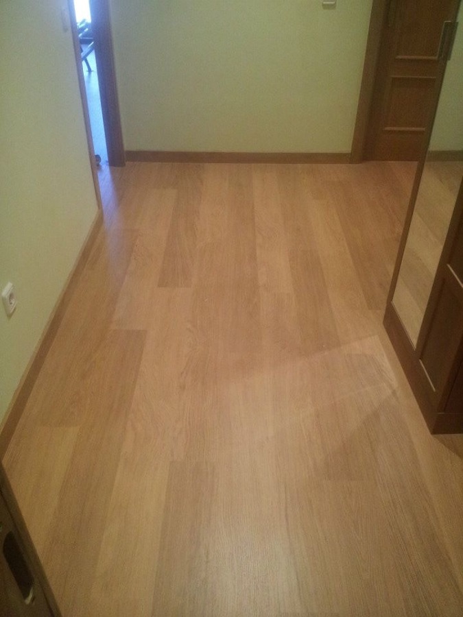 Colocacion tarima flotante.