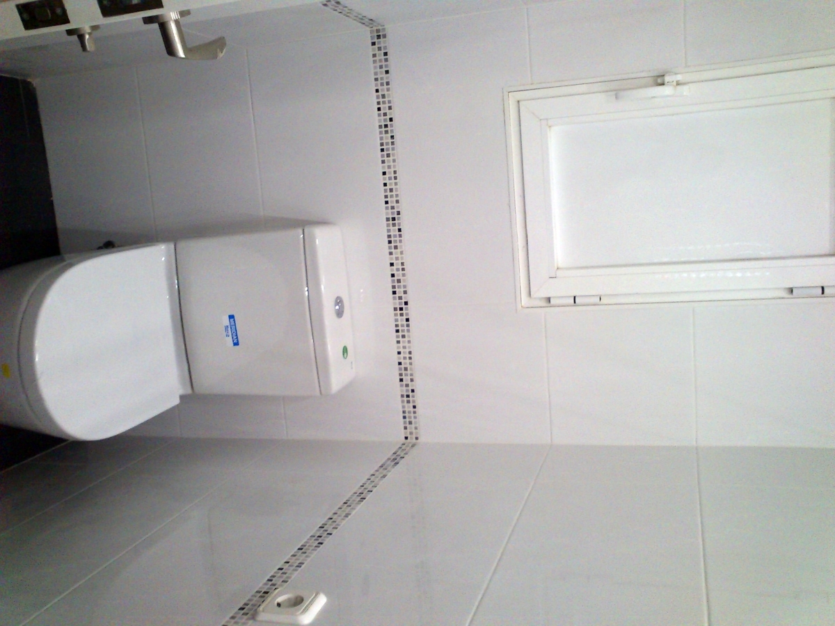 COLOCACIÓN WC Y ALICATADO