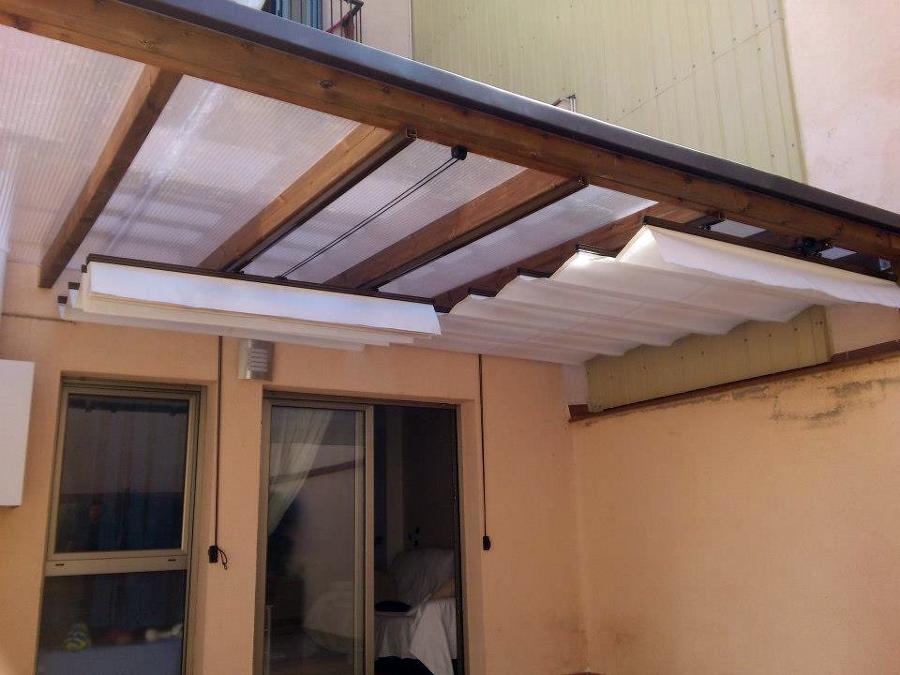 Colocamos los mecanismos de bajada y subida de toldos