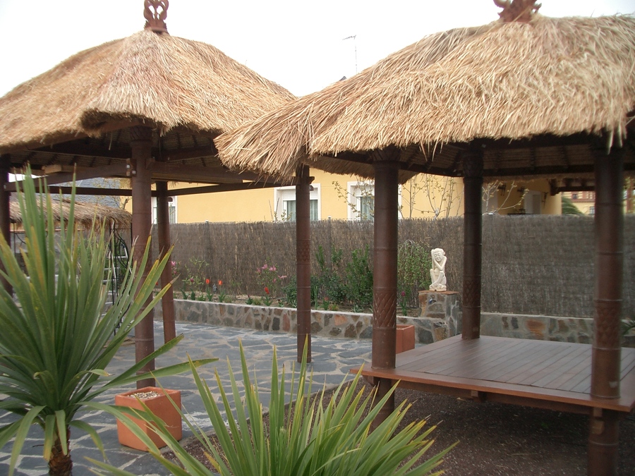 Colocando los tejados