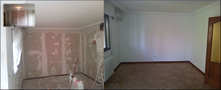 Colocar pladur y pintar