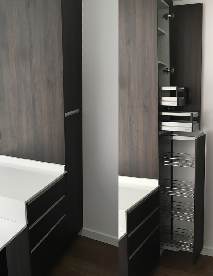 Columna despensa extraible