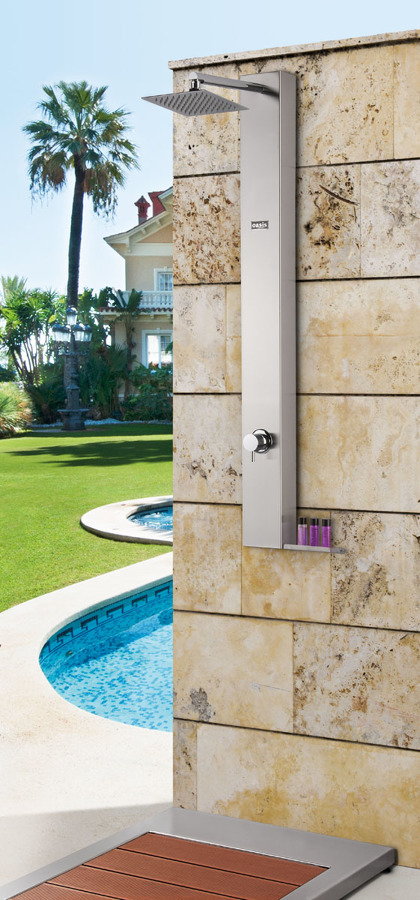 Columna Ducha Jardín Urban 130X13x51