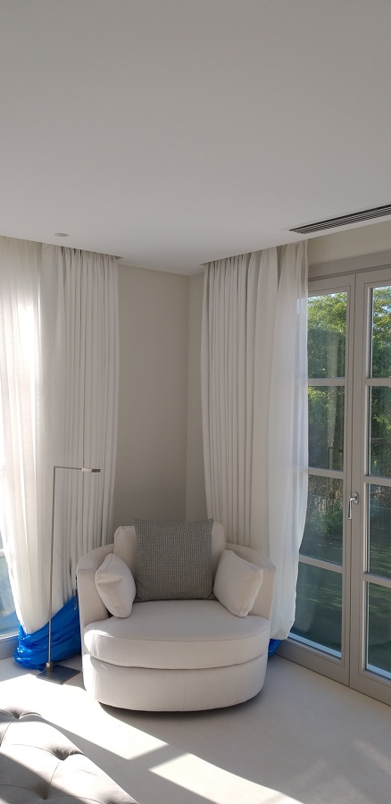 Combinación en color pastel y beige