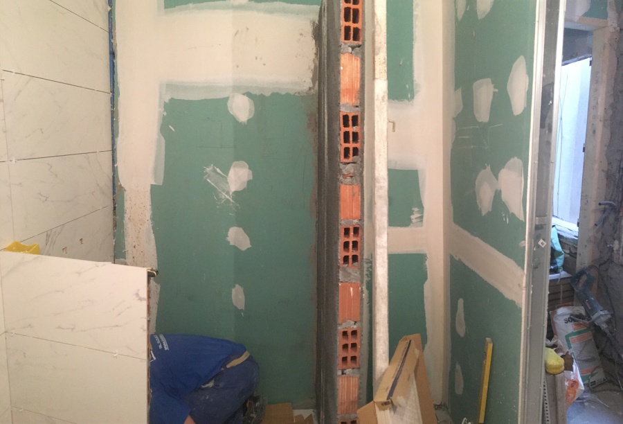 Combinación tabiquería