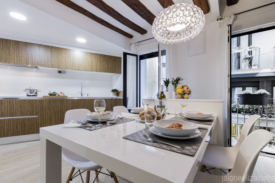 Comedor apartamento vacacional