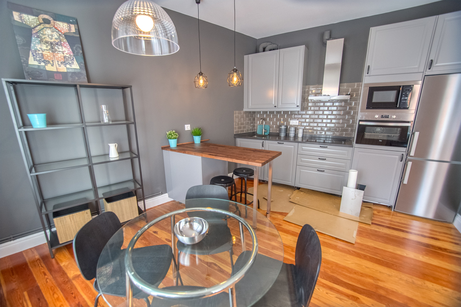 Comedor-cocina después