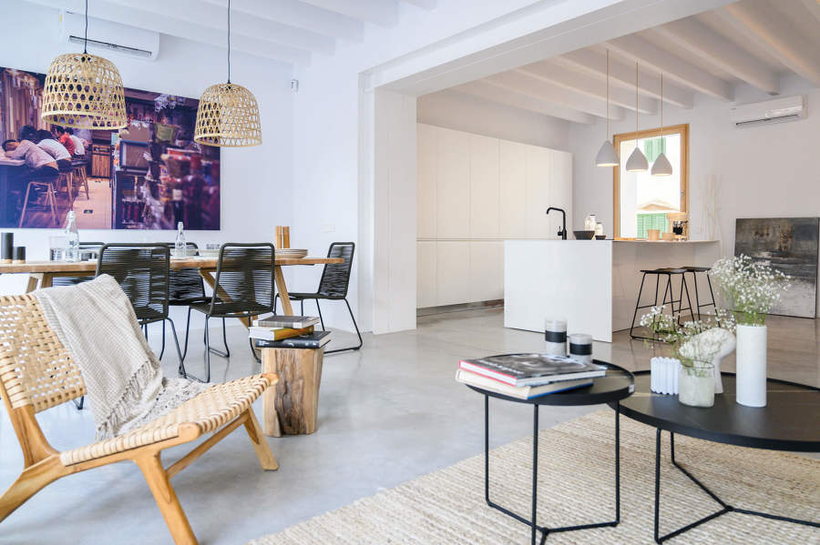 Comedor / cocina - Vivienda reformada en Ariany