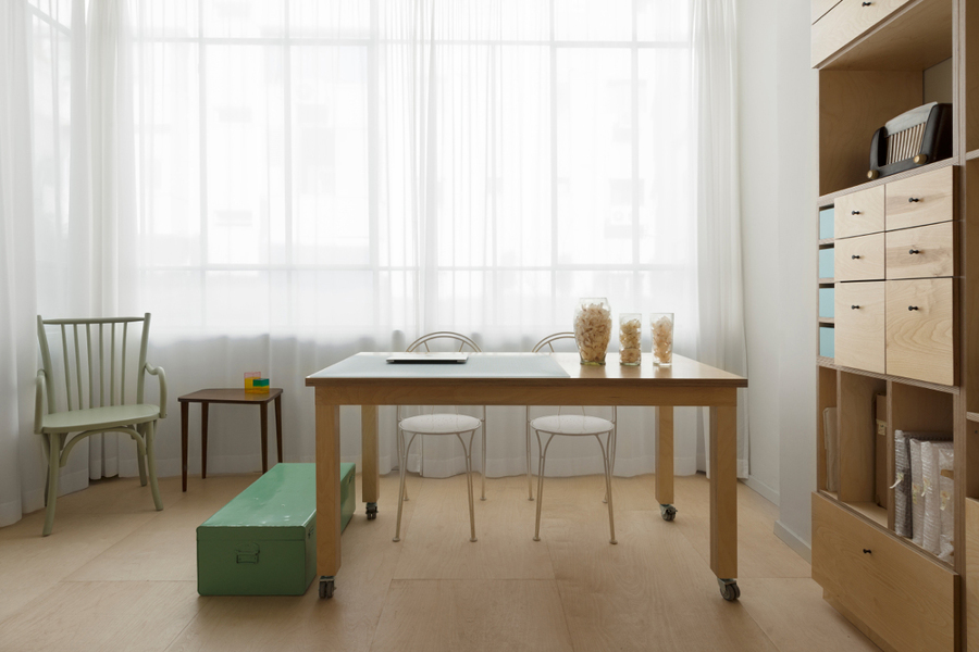 Comedor con ventanal