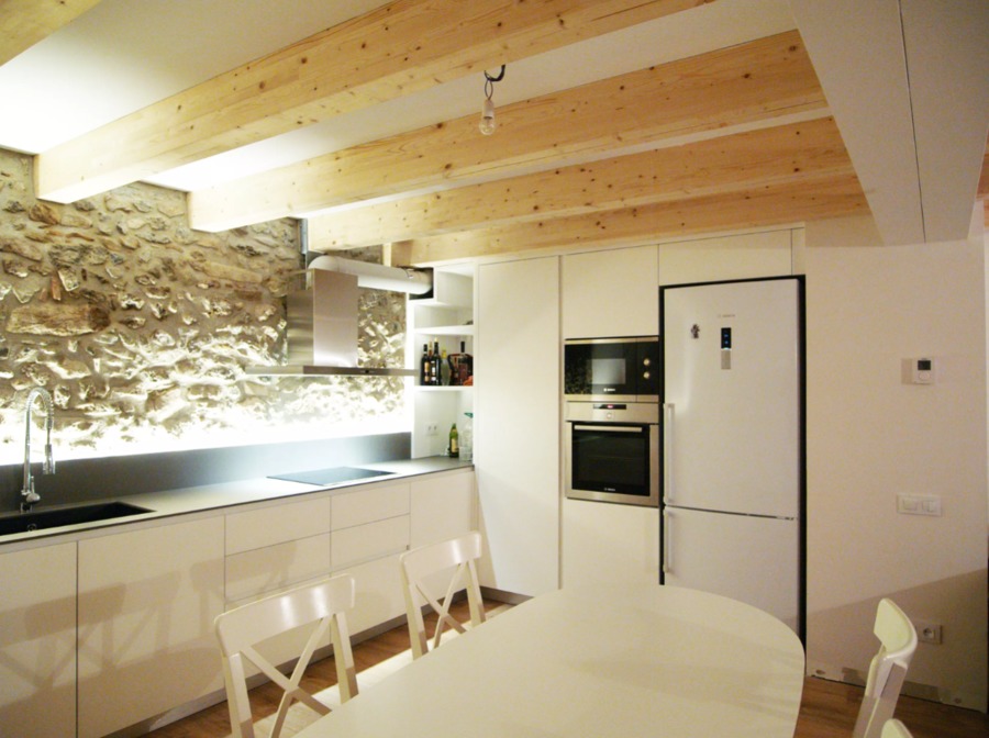 Comedor de casa de pueblo