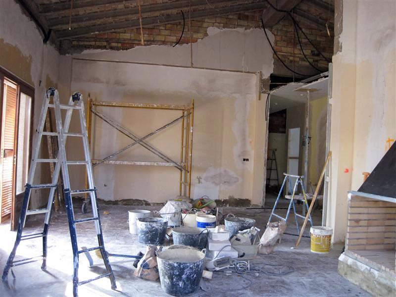 Comedor desescombrado