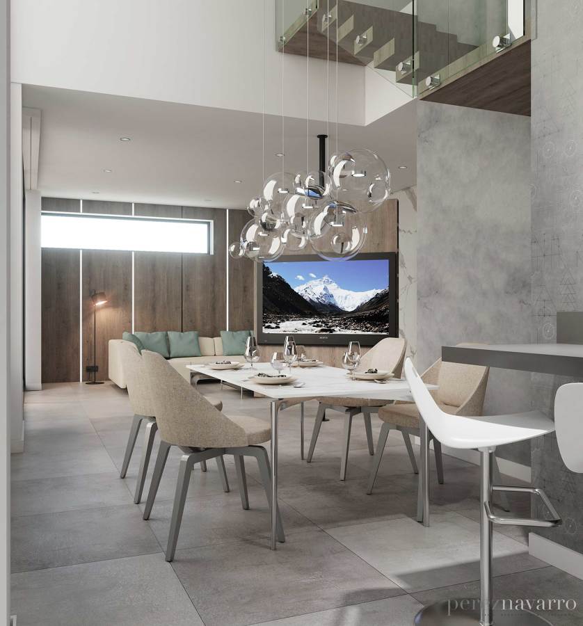 COMEDOR DOBLE ALTURA