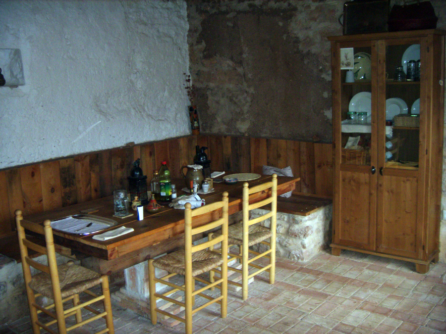 Comedor en la cocina