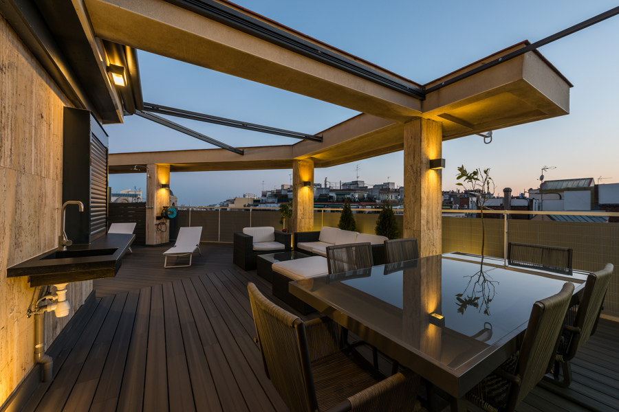 Comedor en terraza | Proyecto de reforma París