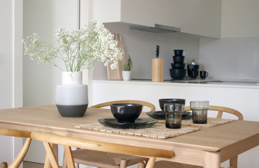 Comedor Piso Piloto Jardins de Llevant