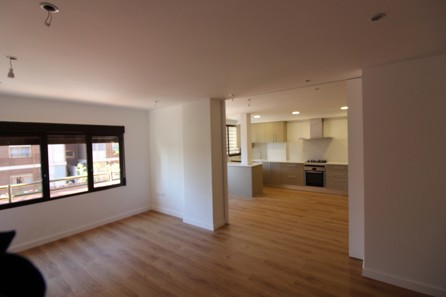 comedor y cocina comunicadas