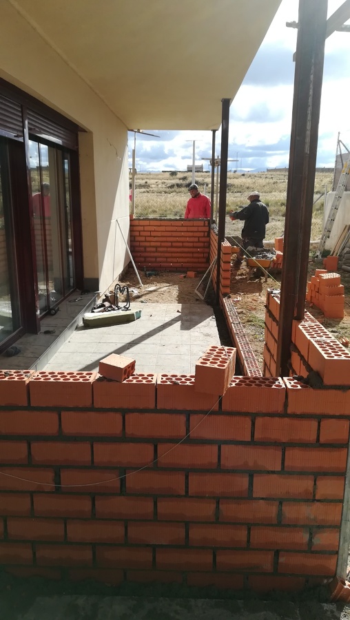 Comienzo de cerramiento