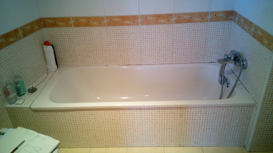 Como esta al inicio de la remodelación