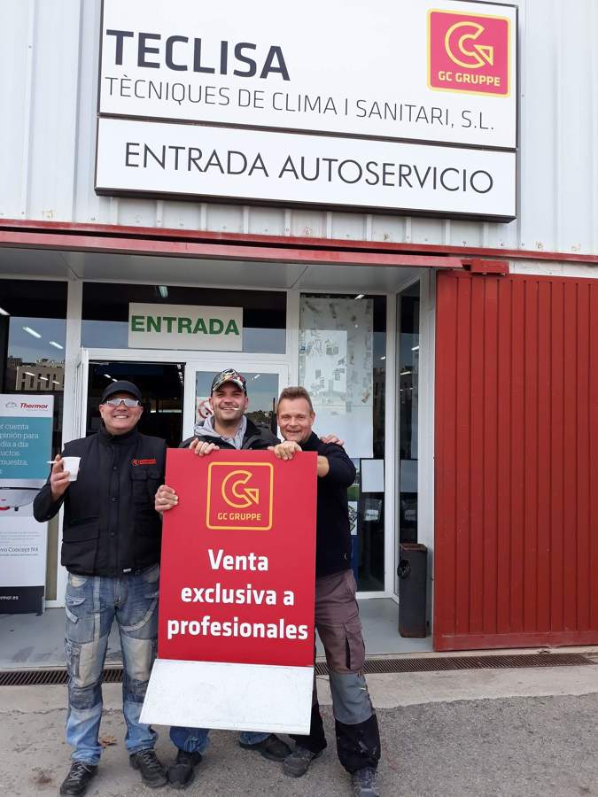 Compra de material profesionales por fontanería