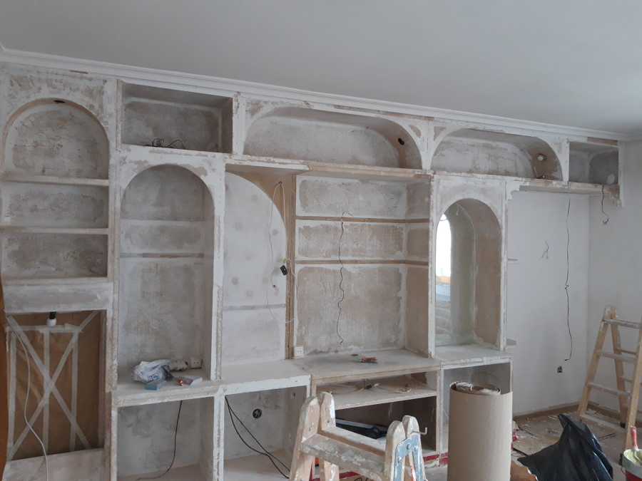 Con el gotele quitado