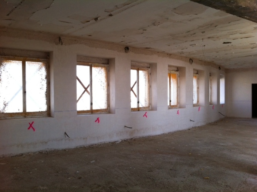 Condena de huecos en Fachada