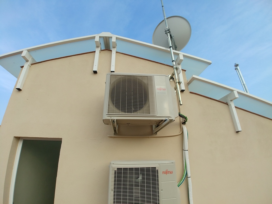 Condensadora a coberta