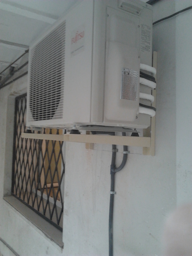 Condensadora exterior 2x1