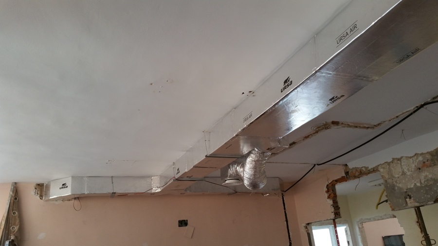 Conductos de distribución aire acondicionado