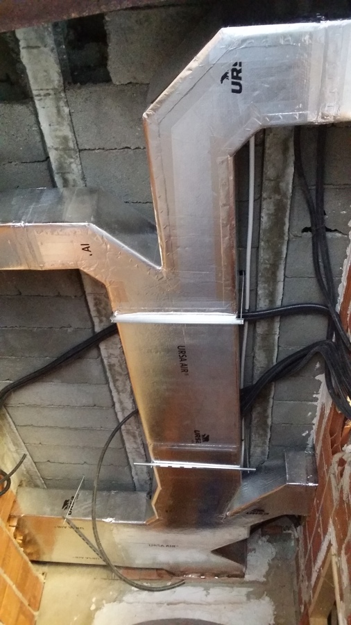 Conductos de fibra para aire acondicionado