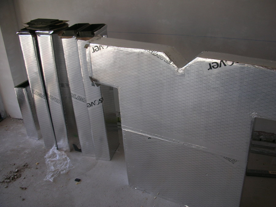 Conductos fabricados a falta de montaje