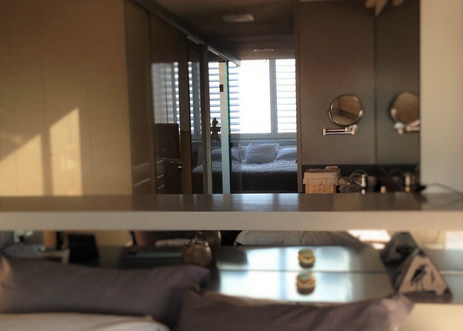 Conexión entre dormitorios.