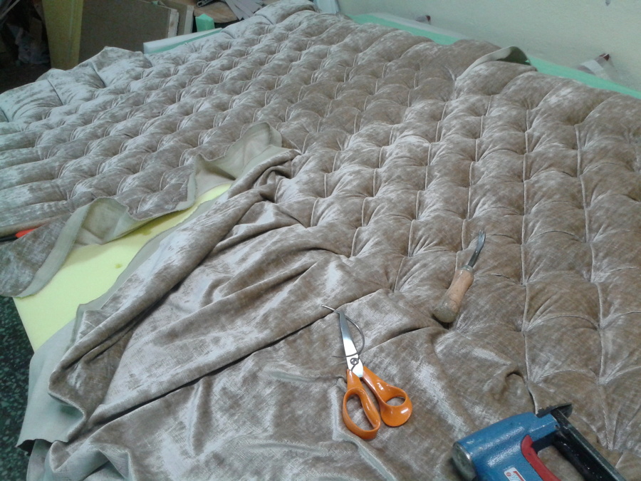 CONFECCION DE CABECERO