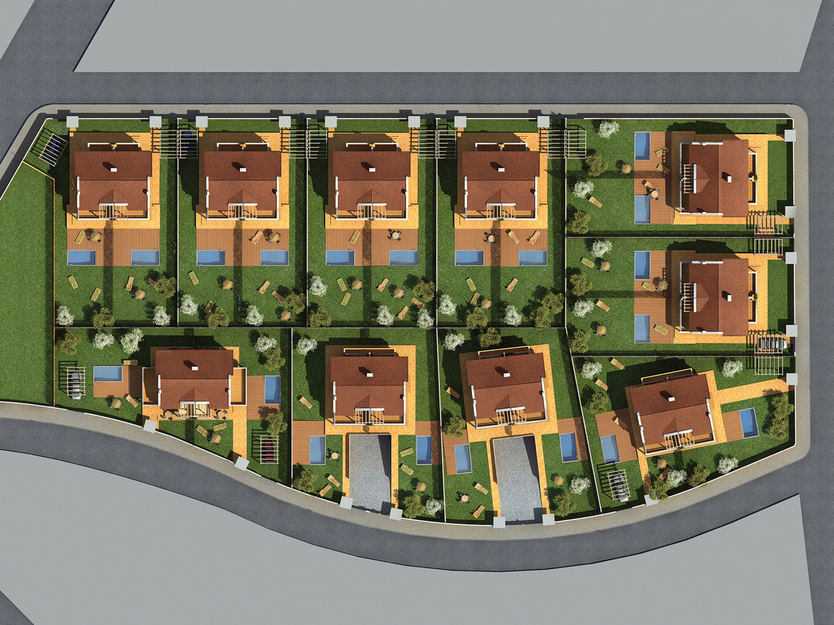 Conjunto de 20 viviendas unifamiliares en Roda de Barà